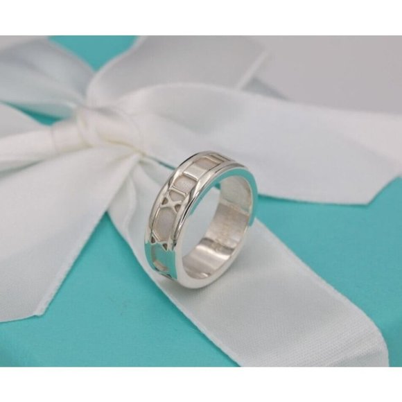 Tiffany & Co. Jewelry - TIFFANY & Co. Atlas Ring in Sterling Silver 1995 Vintage